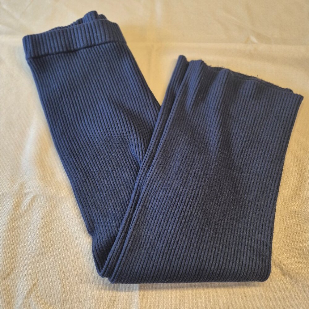 Ribbed Knit Sweater Pants